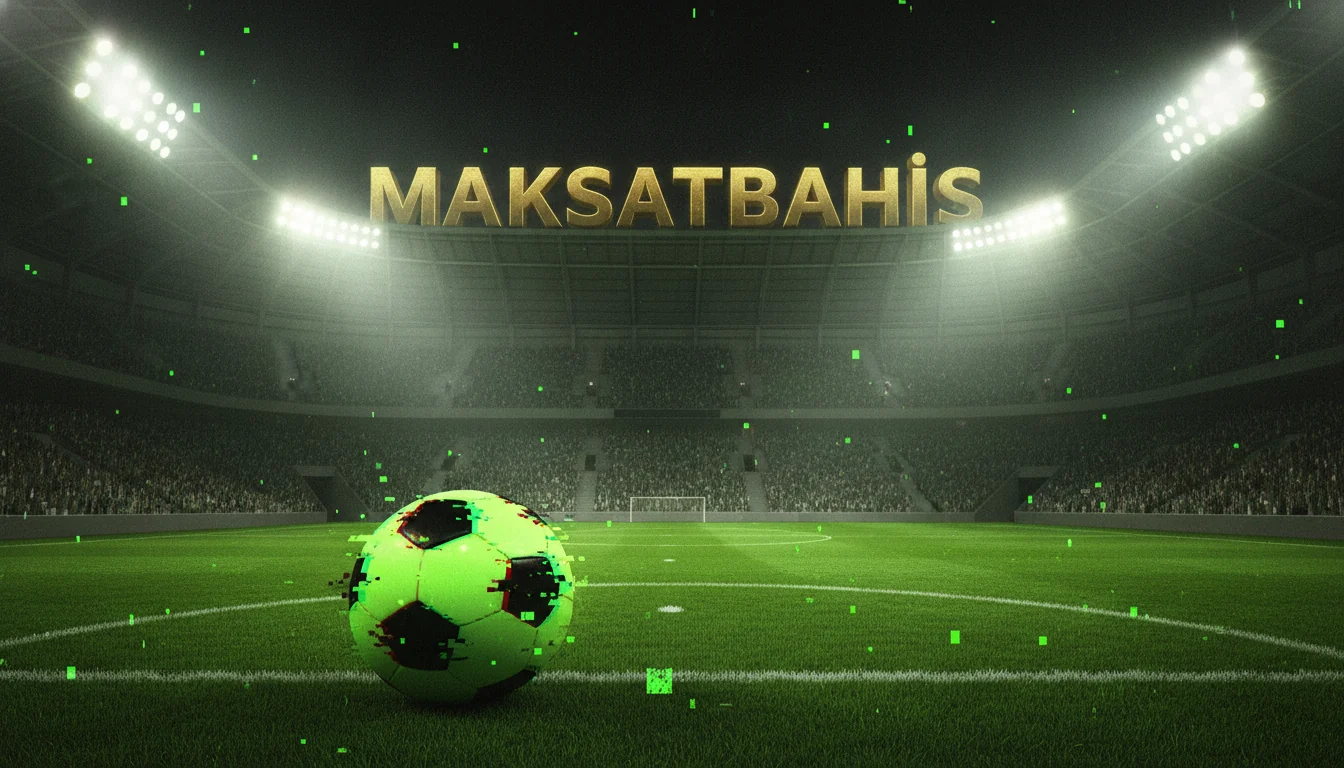 Maksatbahis spor bahisleri futbol temalı güncel giriş görseli